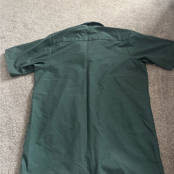 Red Kap Sage Green Button Down Work Shirt Sz M - Picture 3 of 5